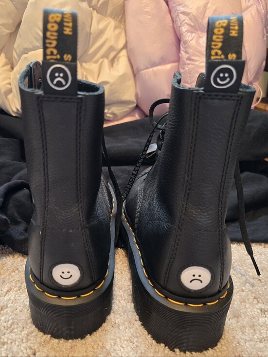 Dr. Martens Shoes - NEW!! Dr Martens Sinclair LAZY OAF HAPPY SAD Platform Boots. Size 8 MAKE OFFER!